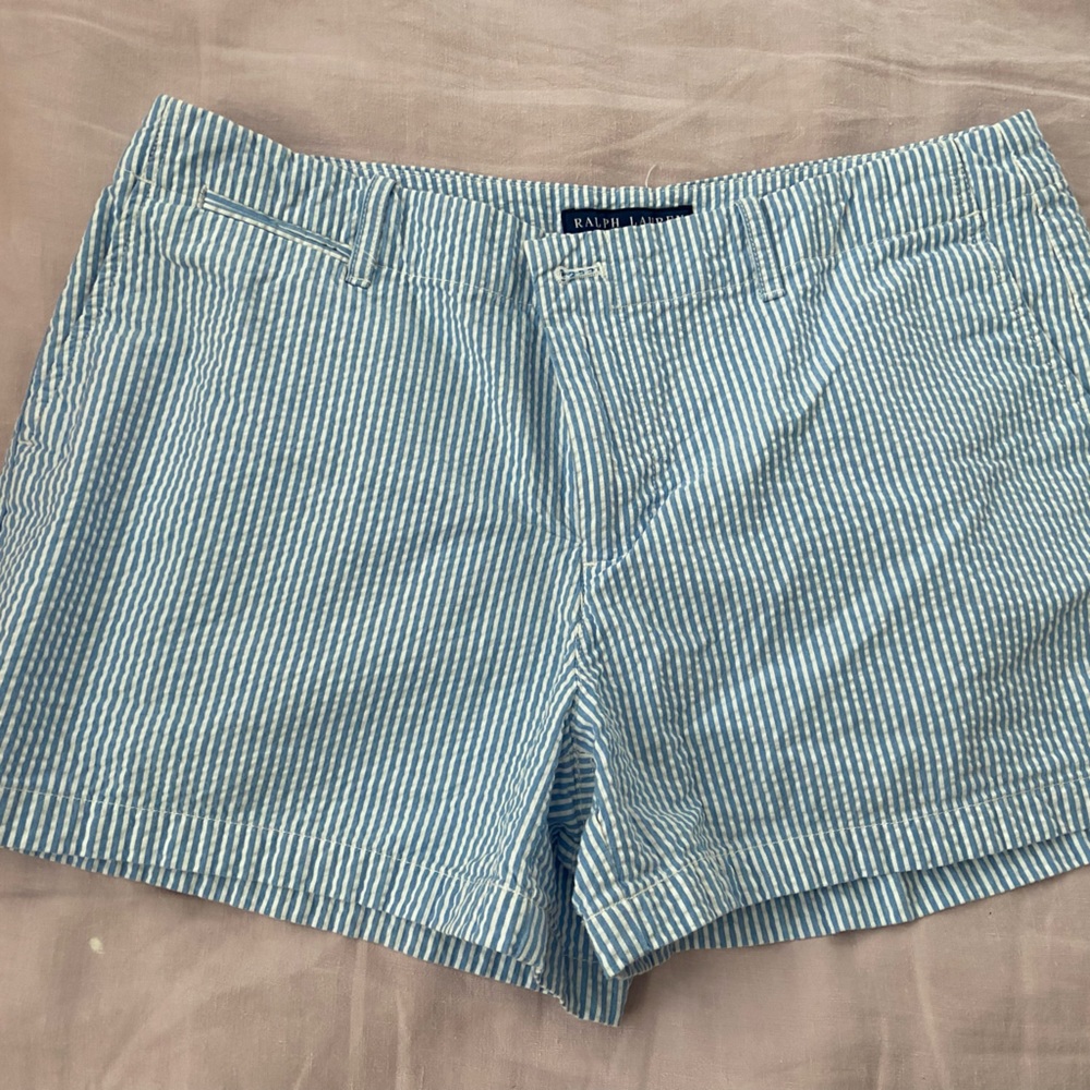 Ralph Lauren seersucker shorts